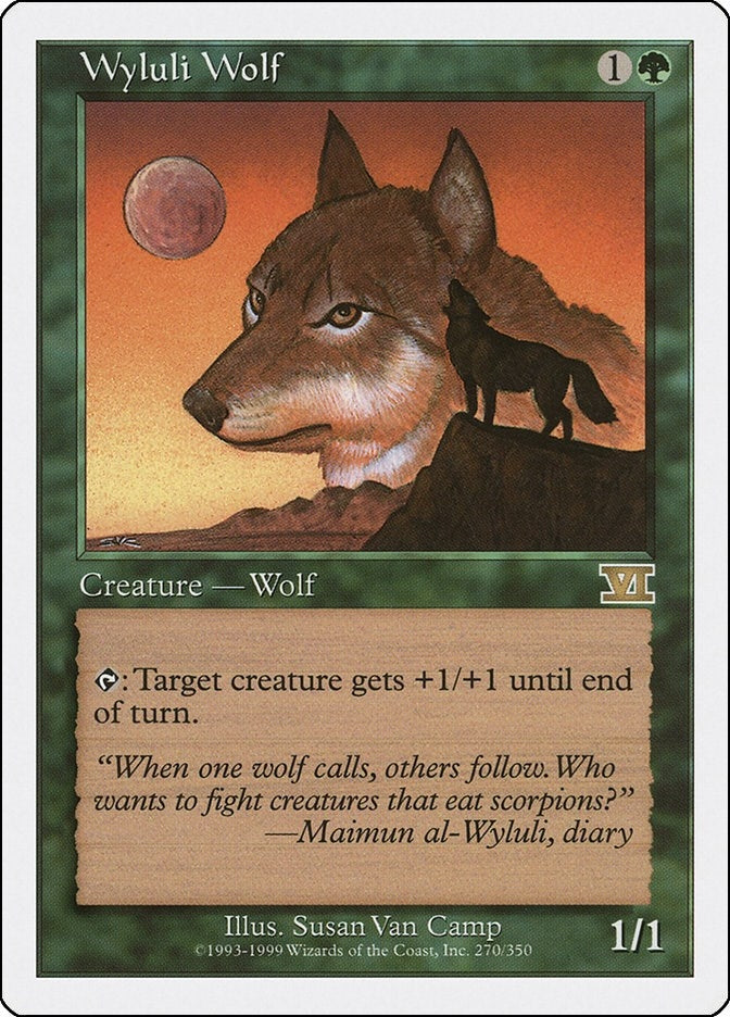 Wyluli Wolf (270) [6ED] - MTG Single