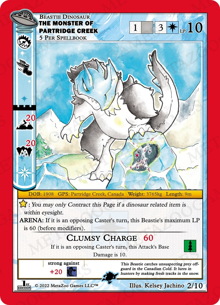 The Monster of Partridge Creek (2) (UFOFE-RE) - MetaZoo Single
