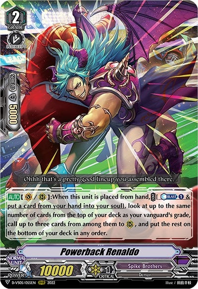 Powerback Renaldo (5055) [D-VS05] - Cardfight Vanguard Single