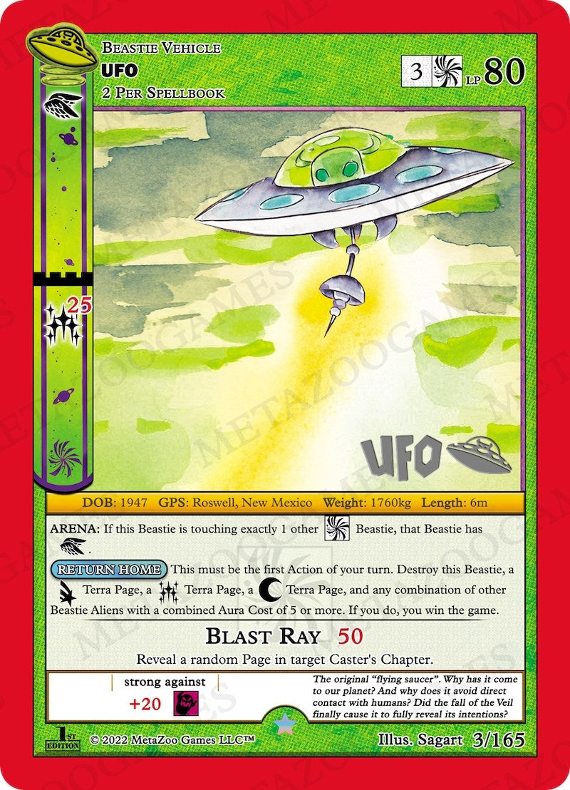 UFO (3) (UFOFE-SP) - MetaZoo Single