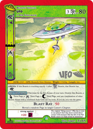 UFO (3) (UFOFE-SP) - MetaZoo Single