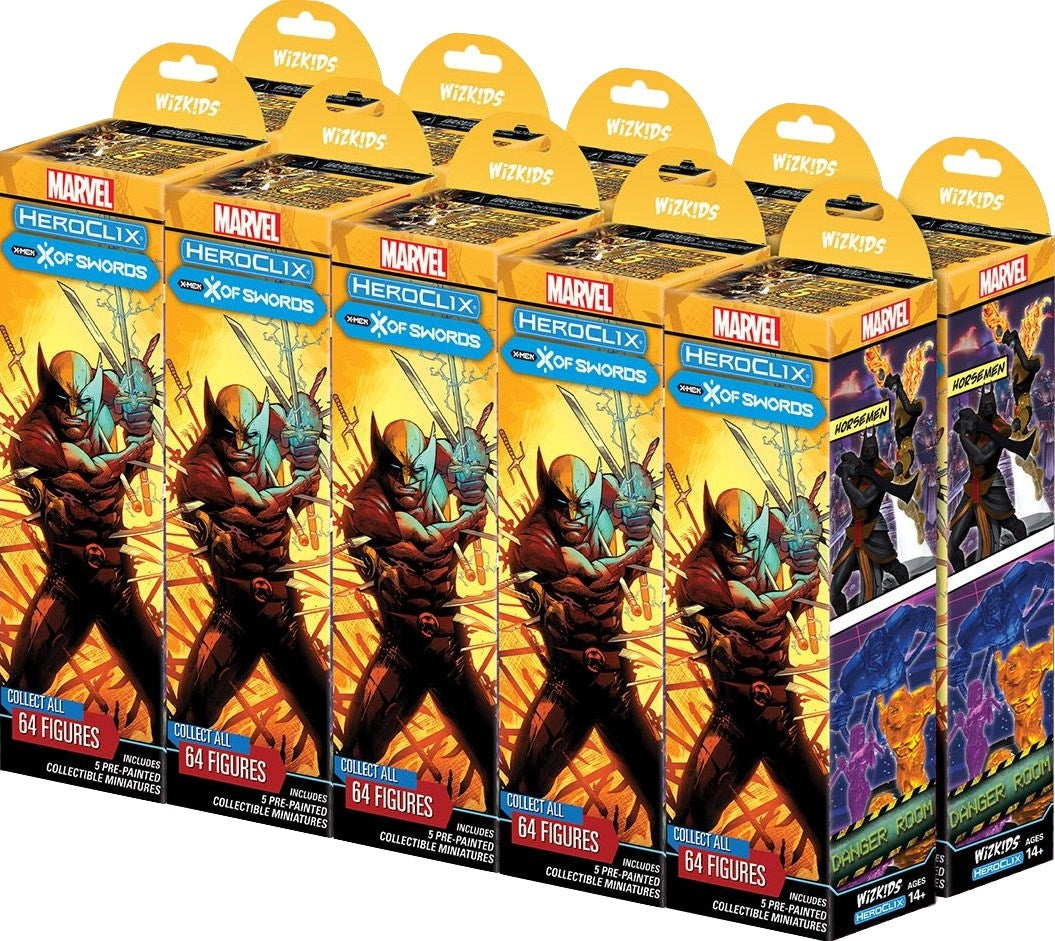 X-Men: X of Swords Booster Brick [XMXSW] - Heroclix Sealed