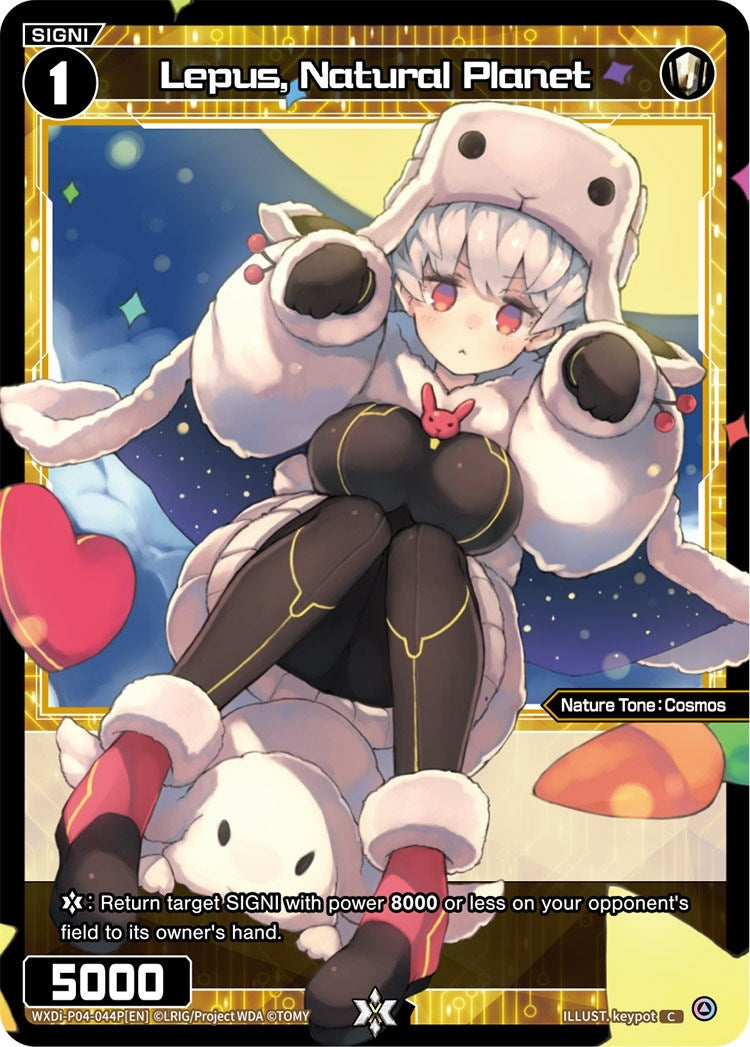 Lepus Natural Planet (Parallel Foil) (4044) [WXDi-P04] - WIXOSS Single