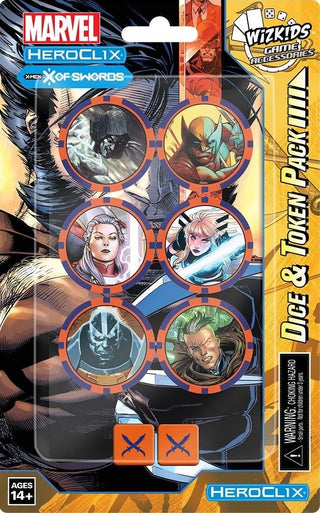 X-Men: X of Swords Dice and Token Pack [XMXSW] - Heroclix Sealed