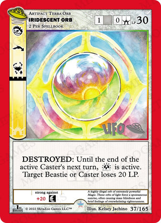 Iridiescent Orb (37) (UFOFE-SP) - MetaZoo Single