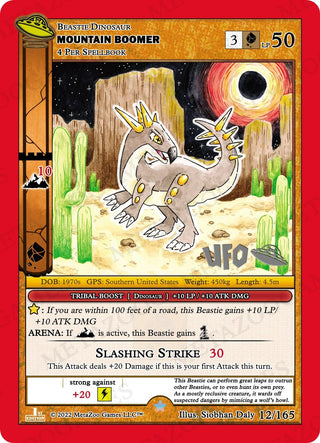 Mountain Boomer (12) (UFOFE-SP) - MetaZoo Single
