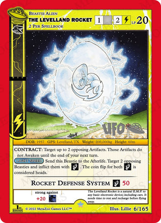 The Levelland Rocket (6) (UFOFE-SP) - MetaZoo Single
