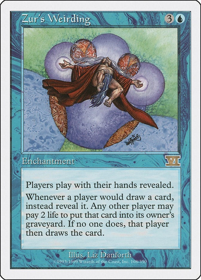 Zur’s Weirding (108) [6ED] - MTG Single