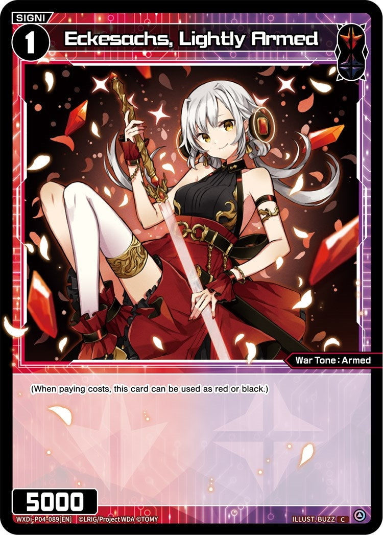 Eckesachs Lightly Armed (4089) [WXDi-P04] - WIXOSS Single