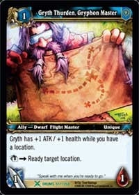 Gryth Thurden Gryphon Master - WoW Single