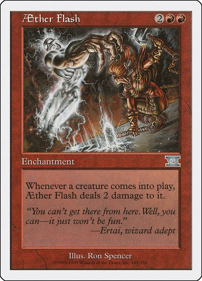 Aether Flash (163) [6ED] - MTG Single