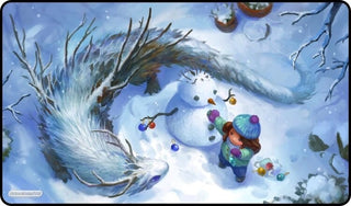 GamerMats Playmat - Do You Wanna Build a Snowman (Premium White Stitched) - Playmats Sealed