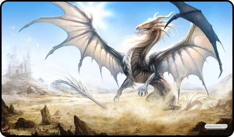 GamerMats Playmat - Plains Duster (Premium Black Stitched) - Playmats Sealed