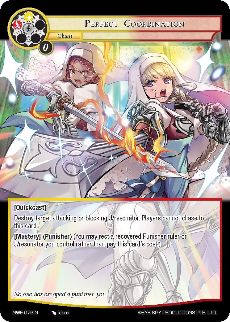 Perfect Coordination (76) [NWE] - Force of Will Single