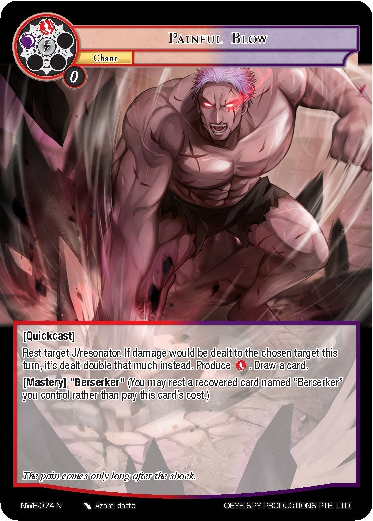 Painful Blow (74) [NWE] - Force of Will Single