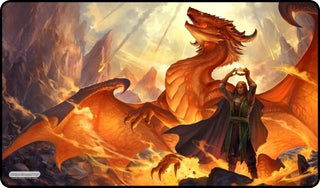GamerMats Playmat - Fire and Glory (Premium White Stitched) - Playmats Sealed