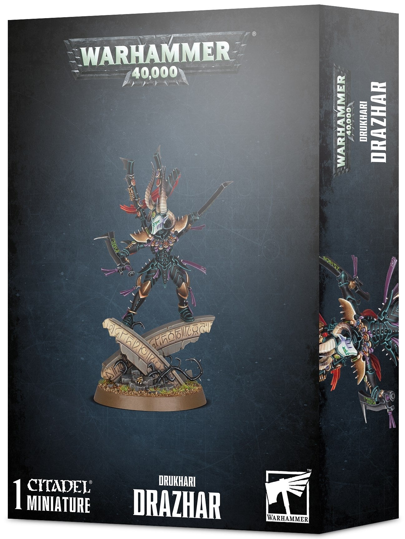 Warhammer: 40K - Drukhari Drazhar Master of Blades [PLAS] - Warhammer Box Sets Sealed