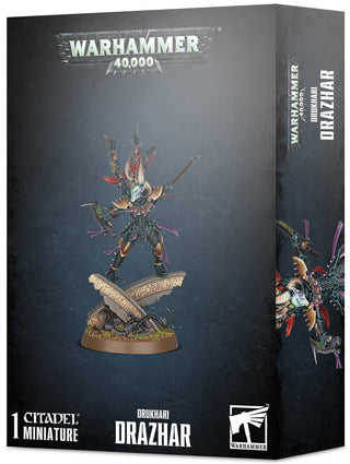 Warhammer: 40K - Drukhari Drazhar Master of Blades [PLAS] - Warhammer Box Sets Sealed