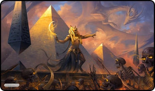 GamerMats Playmat - Dragon and the Dead (Premium Black Stitched) - Playmats Sealed