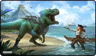 GamerMats Playmat - Dinosaur vs Pirate - Playmats Sealed