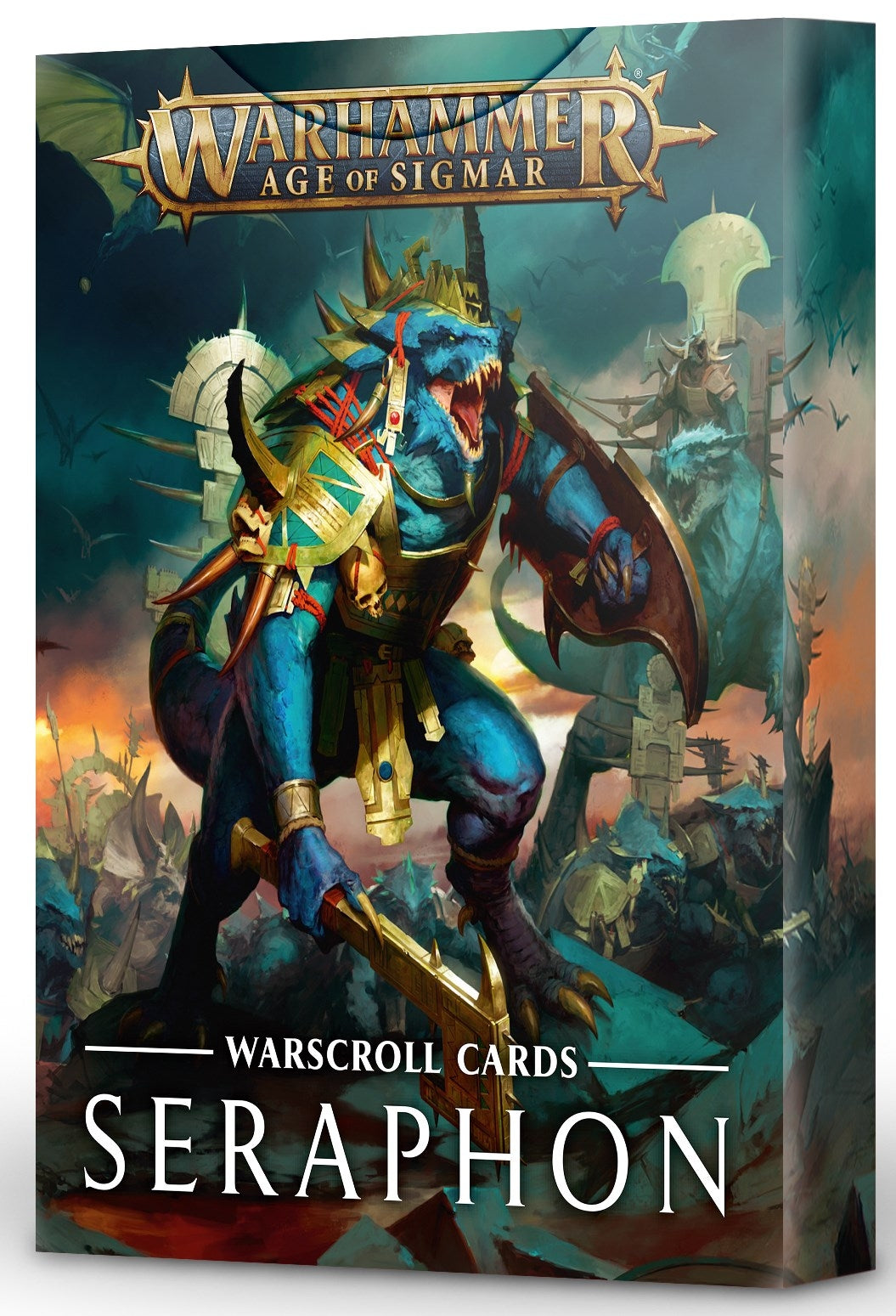 Warhammer: Age of Sigmar - Warscroll Cards: Seraphon [ACCS] - Warhammer Game Accessories Sealed