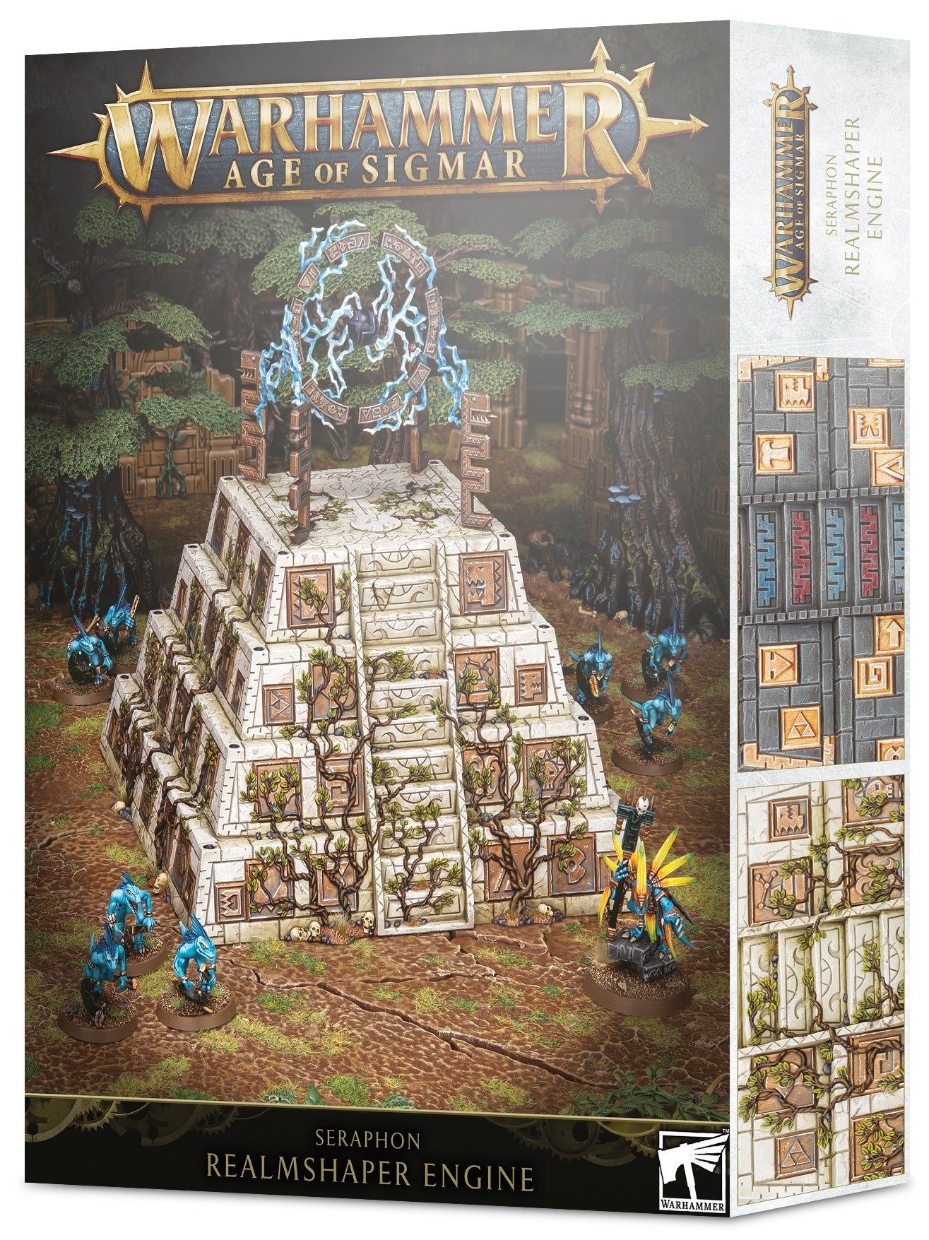 Warhammer: Age of Sigmar - Seraphon Realmshaper Engine [PLAS] - Warhammer Box Sets Sealed