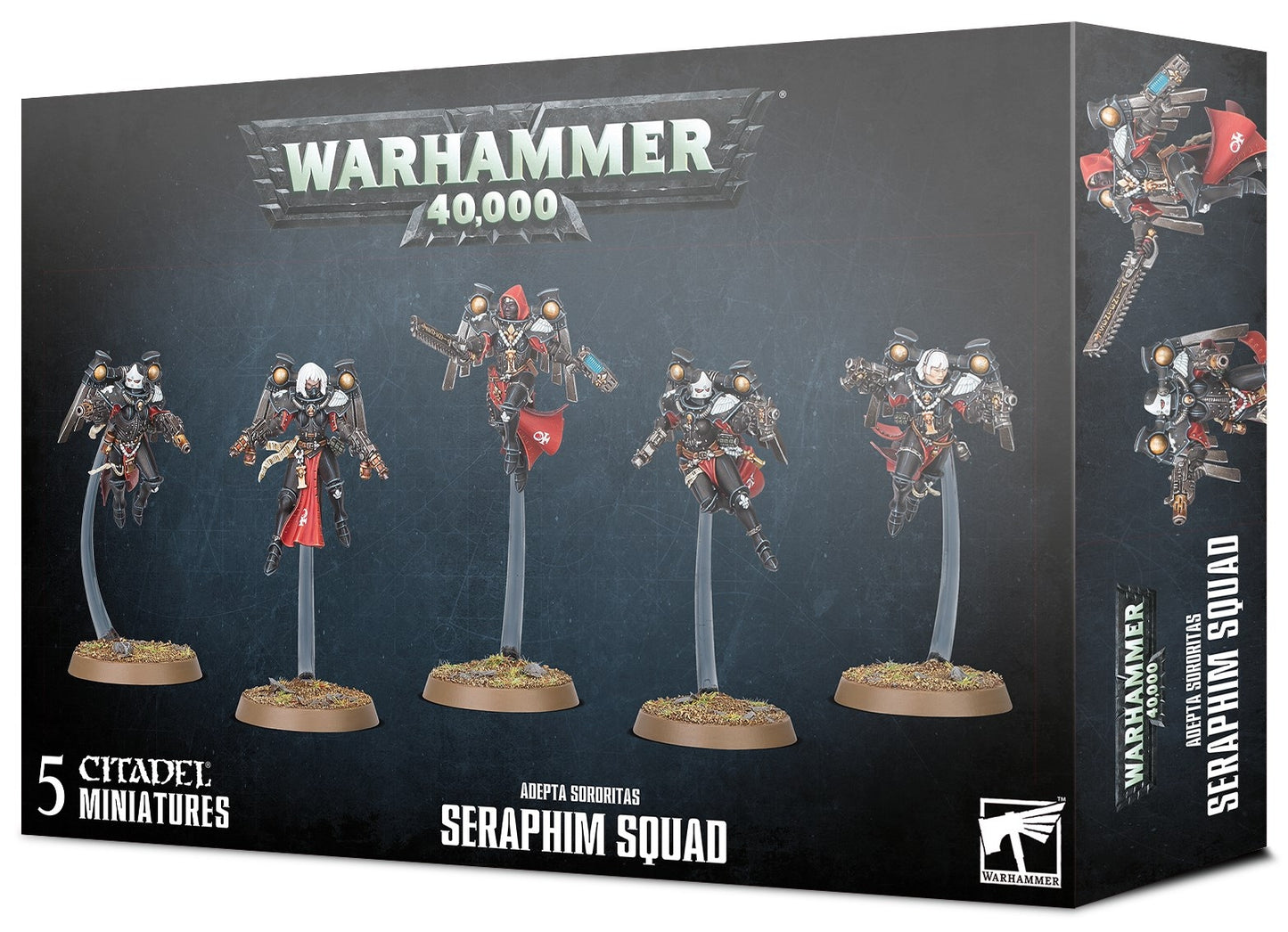 Warhammer 40K: Adepta Sororitas Seraphim Squad [PLAS] - Warhammer Box Sets Sealed