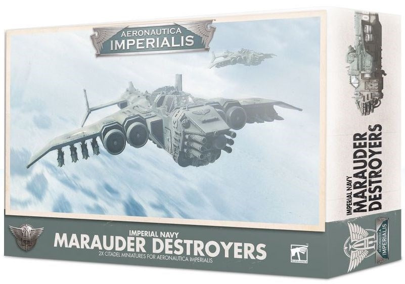 Aeronautica Imperialis - Imperial Navy Marauder Destroyers [PLAS] - Warhammer Box Sets Sealed