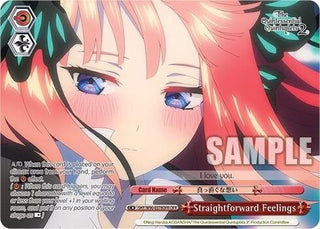 Straightforward Feelings (OFR) (5) [5HY/W90] - Weiss Schwarz Single