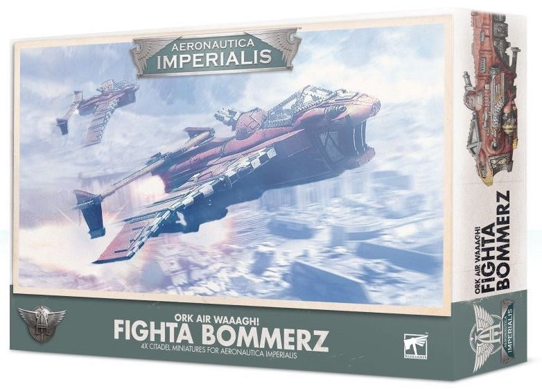 Aeronautica Imperialis: Ork Air Waaagh! Fighta Bommers [PLAS] - Warhammer Box Sets Sealed