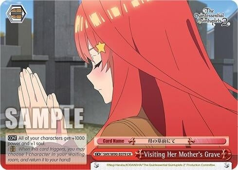 Visiting Her Mother’s Grave (5) [5HY/W90] - Weiss Schwarz Single