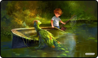 GamerMats Playmat - Catch of the Day (Premium White Stitched) - Playmats Sealed