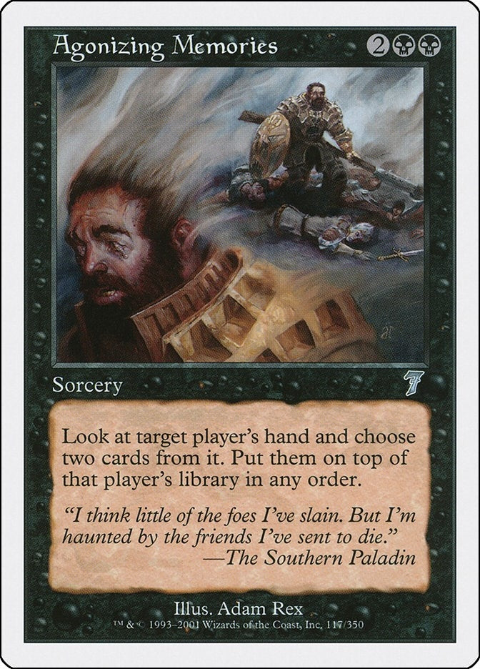 Agonizing Memories (117) [7ED] - MTG Single