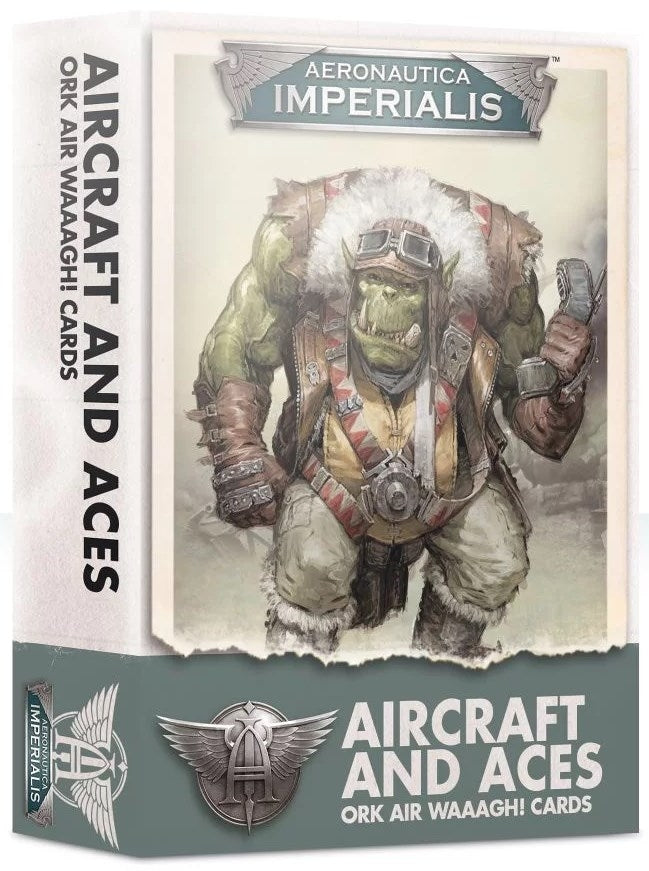 Aeronautica Imperialis - Aircraft & Aces Ork Air Waaagh! Cards [ACCS] - Warhammer Game Accessories Sealed