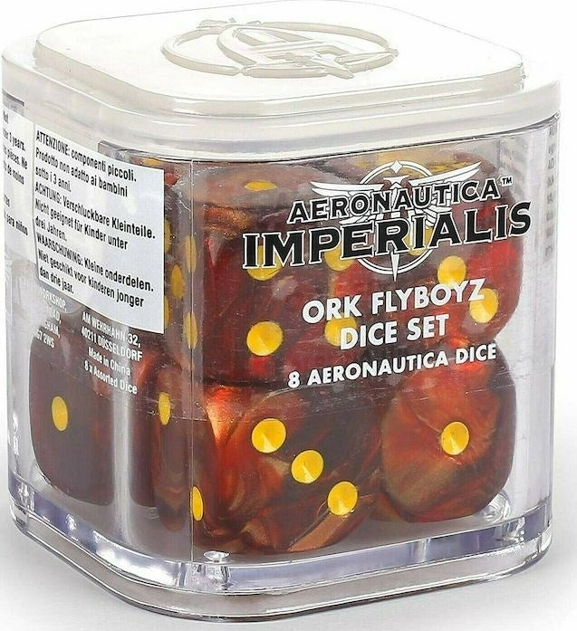 Aeronautica Imperialis - Ork Flyboyz Dicet Set [ACCS] - Warhammer Game Accessories Sealed