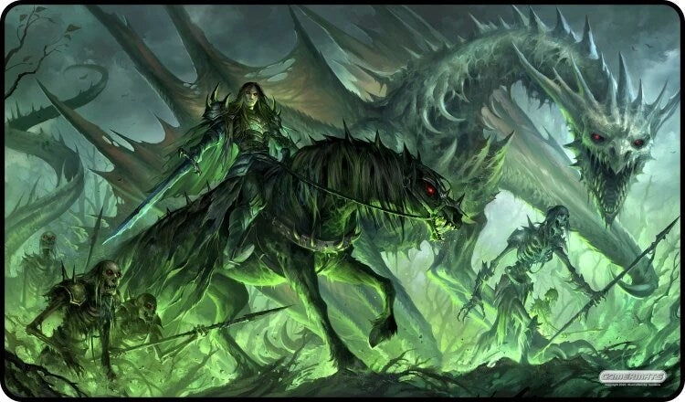 GamerMats Playmat - Army of the Dead (Premium Black Stitched) - Playmats Sealed