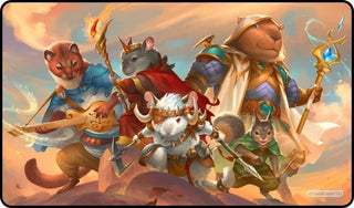 GamerMats Playmat - Animal Raiding Party (Premium White Stitched) - Playmats Sealed