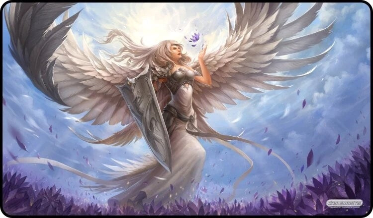 GamerMats Playmat - Angel in White - Playmats Sealed