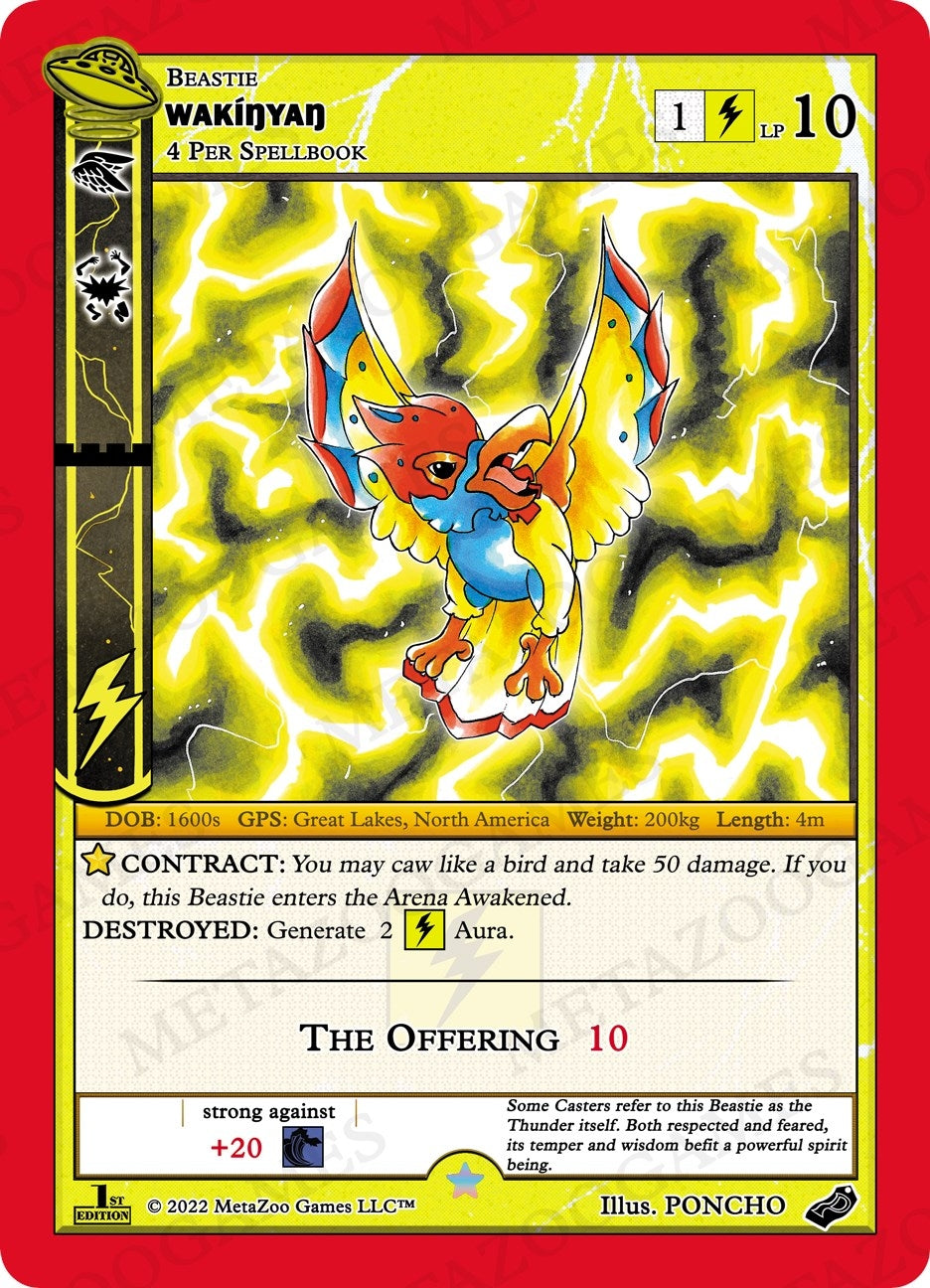 Wakinyan (UFO: First Edition Blister Promo) (MISC) - MetaZoo Single