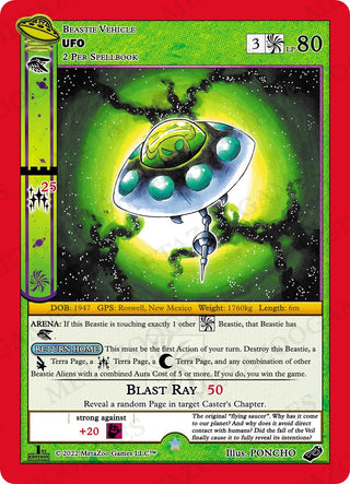 UFO (UFO: First Edition Blister Promo) (MISC) - MetaZoo Single