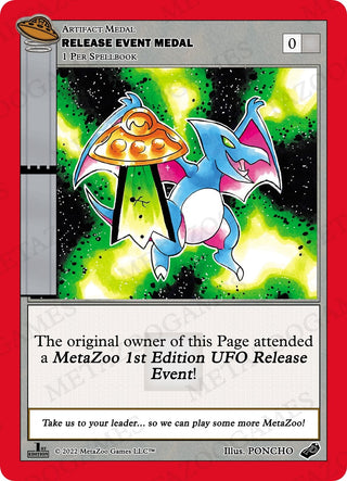 Release Event Medal (UFO) (MEDALS) - MetaZoo Single