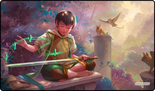 GamerMats Playmat - Enchanting (Premium White Stitched) - Playmats Sealed