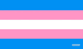 GamerMats Playmat - Transgender Flag (Premium White Stitched) - Playmats Sealed