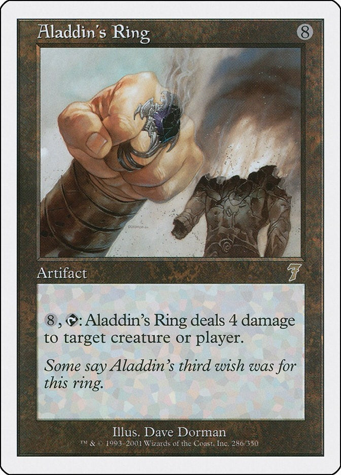 Aladdin’s Ring (286) [7ED] - MTG Single