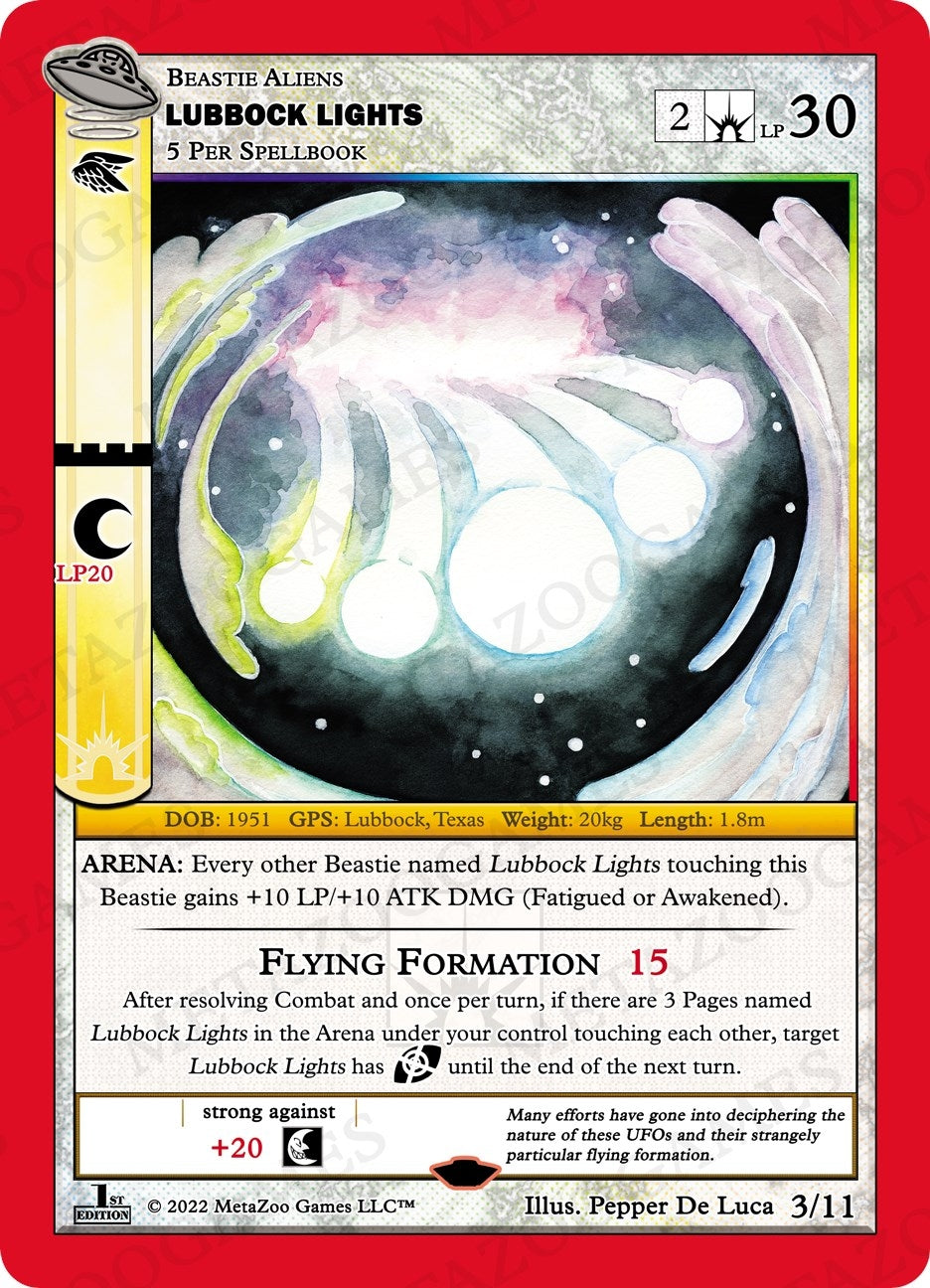 Lubbock Lights (3) (UFOFE-RE) - MetaZoo Single