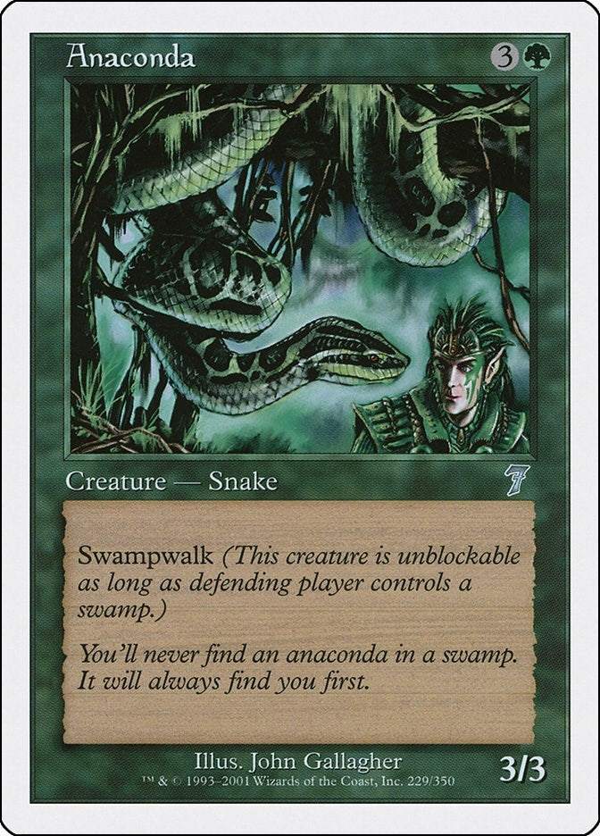 Anaconda (229) [7ED] - MTG Single