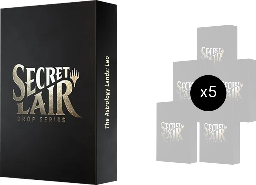 Secret Lair Drop: Astrology Lands (Leo) Bundle - Non-Foil Edition [SLD] - MTG Sealed