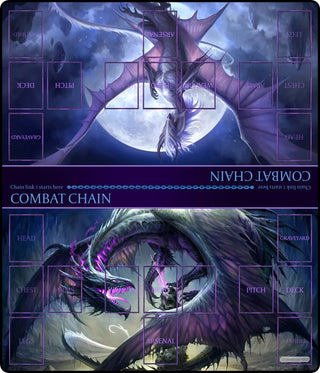 GamerMats Playmat - Double Dragons 2-Player XL Playmat (Flesh and Blood Compatible) - Playmats Sealed