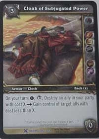 Cloak of Subjugated Power - WoW Single