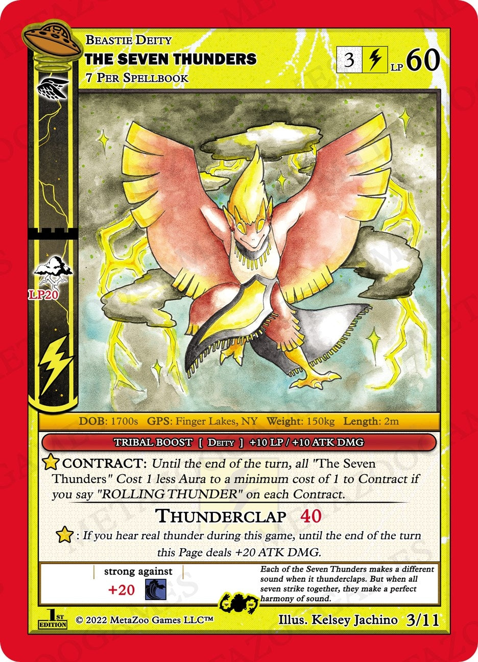 The Seven Thunders (3) (UFOFE-TD) - MetaZoo Single